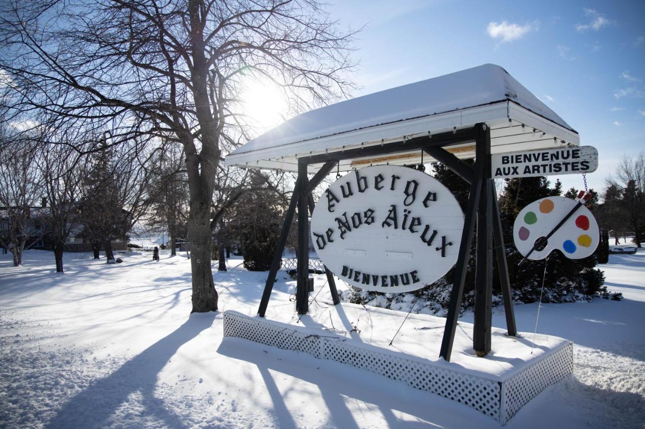 Auberge De Nos Aieux Les Eboulements Bagian luar foto