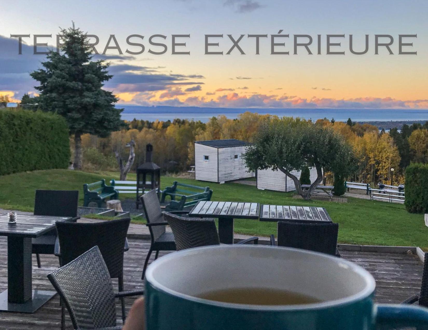 Auberge De Nos Aieux Les Eboulements Bagian luar foto